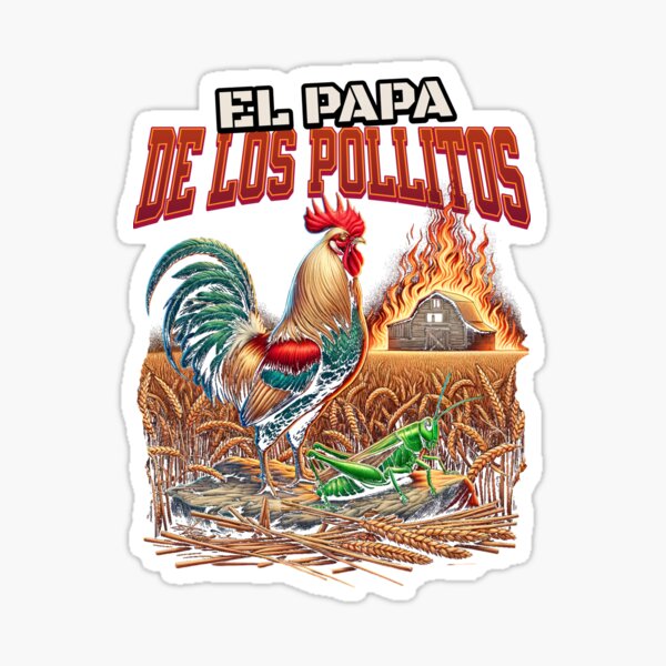Item preview, El Papa De Los Pollitos Funny Rooster Dad Dia Del Padre designed and sold by stylboutique.