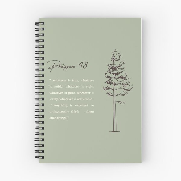 Item preview, Philippians 4:8 designed and sold by wildrosestudio.