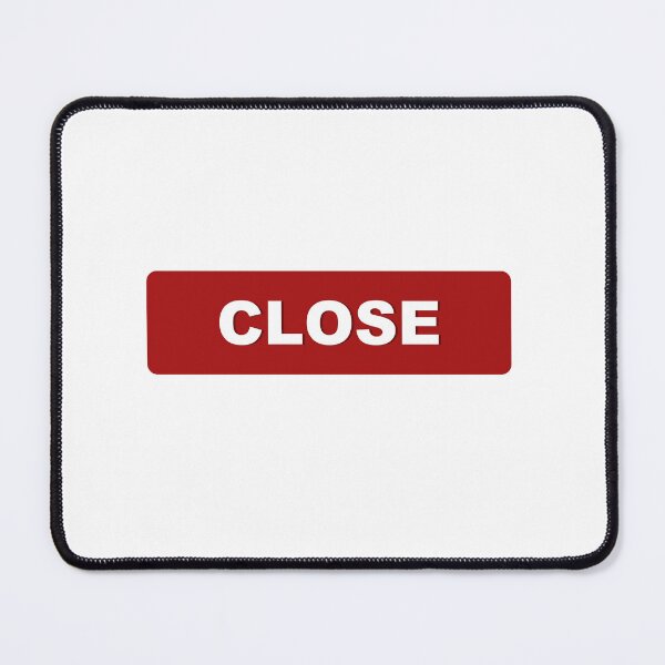 Item preview, Close – Minimalist Typography Design designed and sold by StudioAyinla.