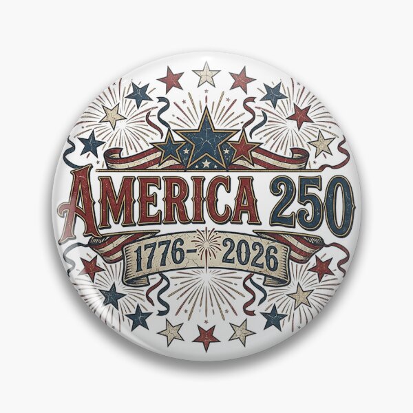 Item preview, America 250 designed and sold by StudioKuchiran.