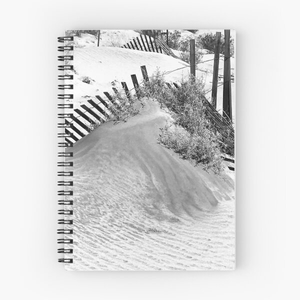 Item preview, Elegant Wind-Sculpted Sand Hills With Rustic Fences designed and sold by DEC02.