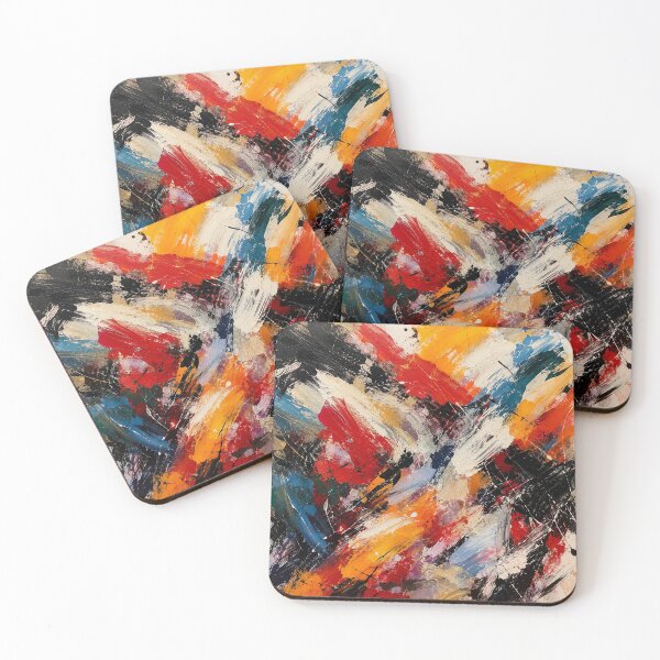 Item preview, Energetic Motion Expressionist Color Splash designed and sold by Owcomm.