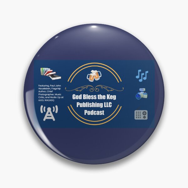 Item preview, The Official (QSL) Postcard for the God Bless the Keg Publishing LLC Podcast designed and sold by Elysianart100.