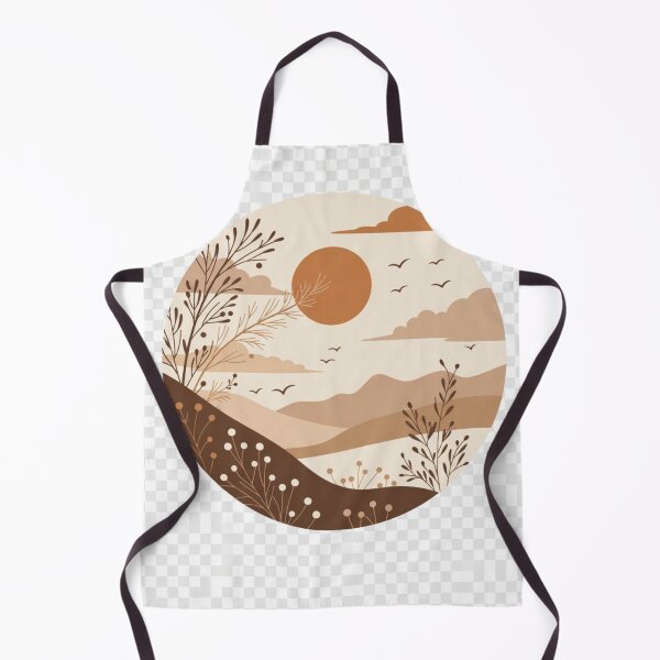 Item preview, Minimal Boho Desert Landscape | Neutral Earth Tone Nature Illustration designed and sold by GalleryPeak.