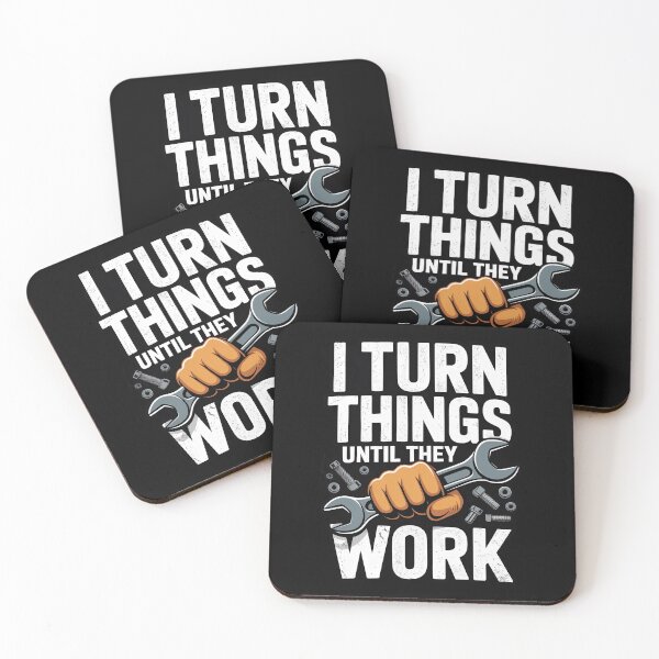 Item preview, I Turn Things Until They Work Funny Mechanic Gift for Men designed and sold by Say It With Ink.