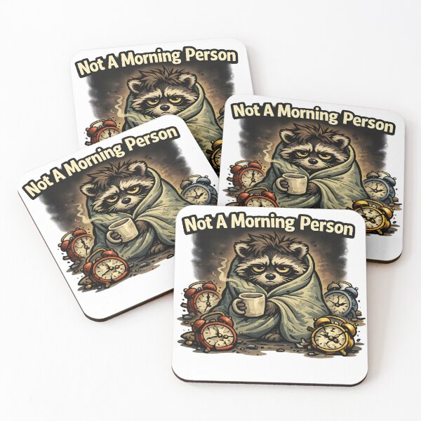 Item preview, Not A Morning Person Certified designed and sold by PatiImagination.
