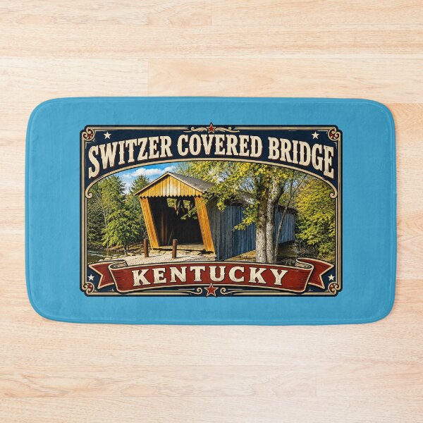 Item preview, Switzer Covered Bridge Rustic designed and sold by gotucoveredart.