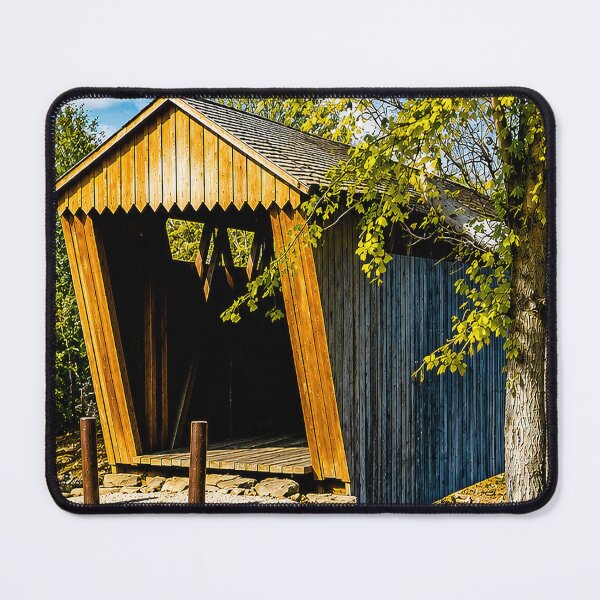 Item preview, Switzer Covered Bridge Rustic designed and sold by gotucoveredart.