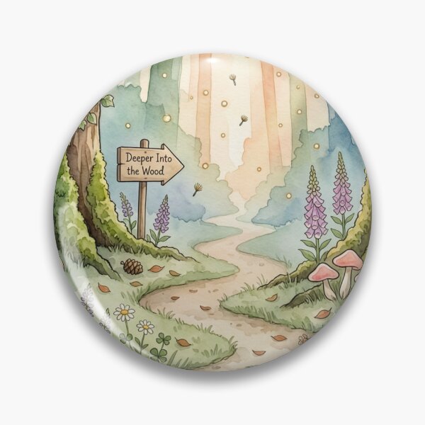 Item preview, Enchanted Forest Path designed and sold by digital.stickerperso.com.
