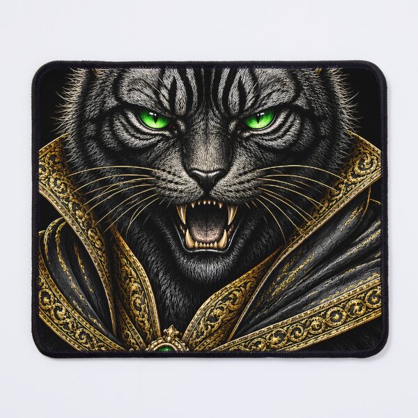 Item preview, Dark Gothic Cat Sorcerer designed and sold by VeltharaArt.