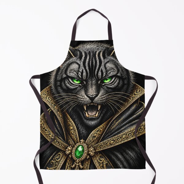 Item preview, Dark Gothic Cat Sorcerer designed and sold by VeltharaArt.