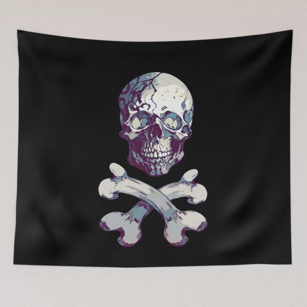 Item preview, Skull and bones designed and sold by Glenbobagins.