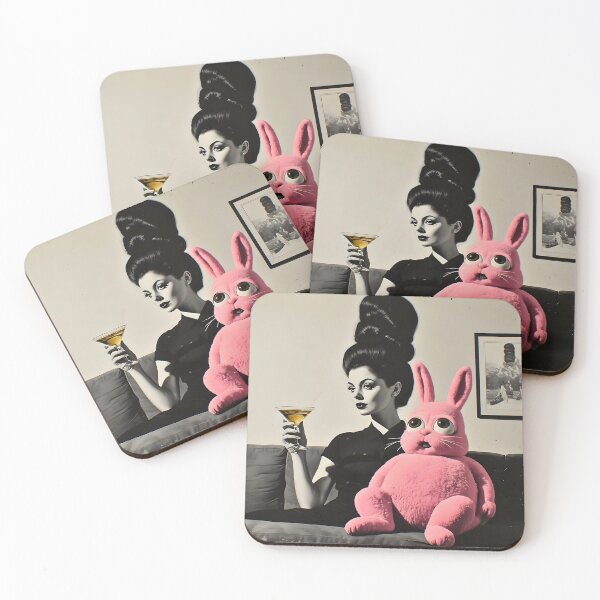 Item preview, Retro Old School Cool Easter Bunny Portrait  designed and sold by UrbanTempleArt.