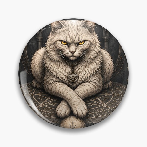 Item preview, Mystical Ritual Cat Guardian designed and sold by VeltharaArt.