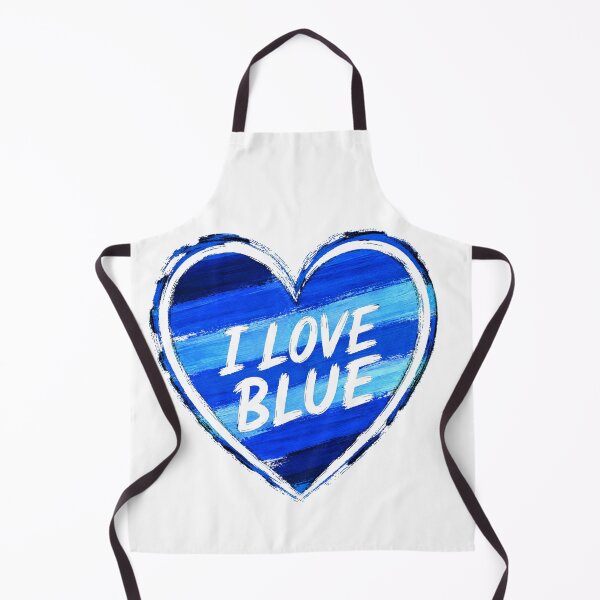 Item preview, I Love Blue – Artistic Heart designed and sold by KaSenArt26.