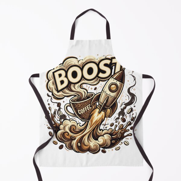 Item preview, Coffee Boost Rocket Vintage Funny Caffeine T-Shirt Gift Art designed and sold by Presshue.
