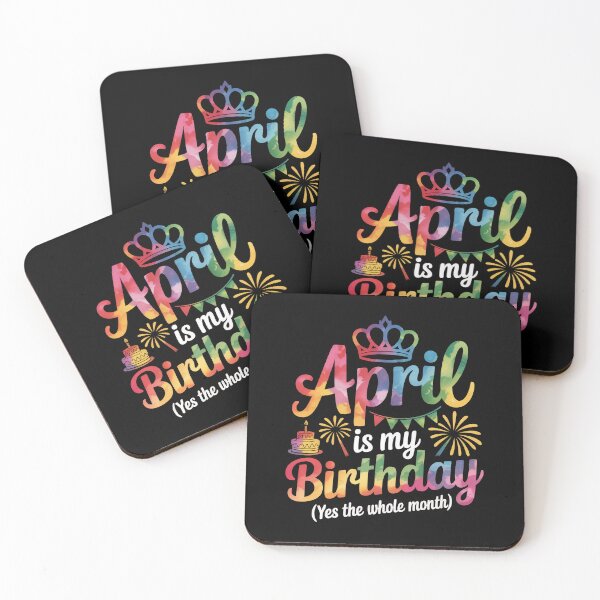 Item preview, April is my birthday  yes the whole month, designed and sold by jkrphoto.