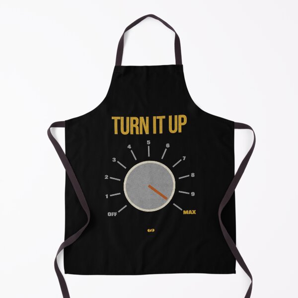 Item preview, Turn It Up Amplifier Knob MAX | Retro Music Graphic Tee | Music Lover Rock Analog Audio Shirt designed and sold by Decorador de Corazones.