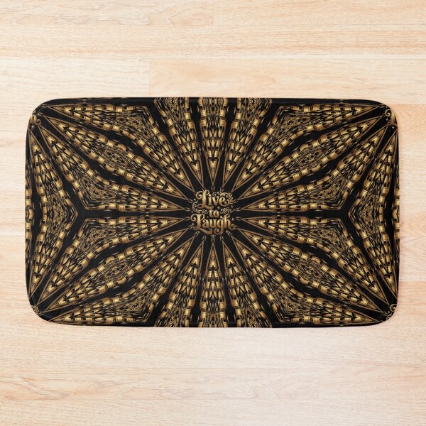 Item preview, Live to Laugh Geometric Pattern Design designed and sold by Shy Fractal Designs.