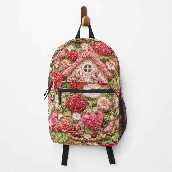 Item preview, Crochet Strawberry Cottage designed and sold by Aramdesing.