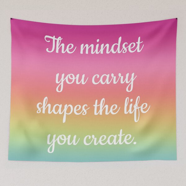 Item preview, The mindset you carry designed and sold by Ana Gorozpe.