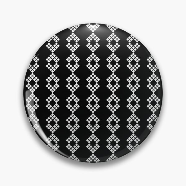 Item preview, Black & white geometric seamless pattern designed and sold by Mint + Midnight.