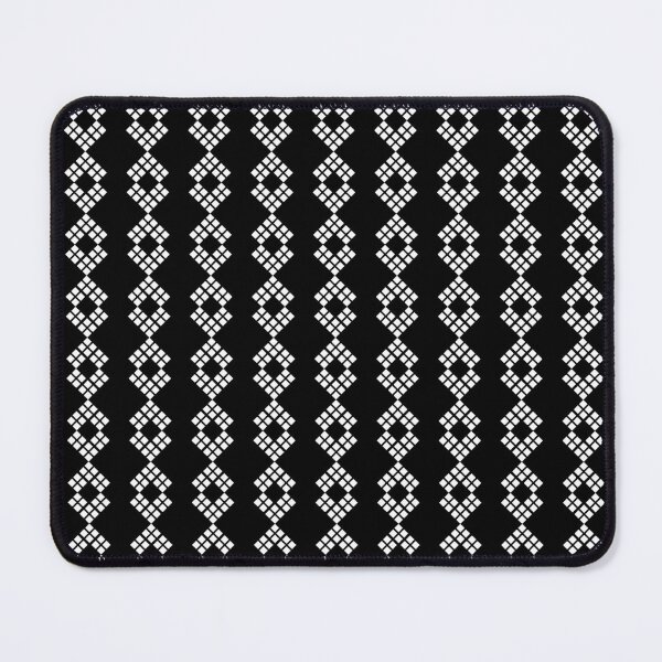Item preview, Black & white geometric seamless pattern designed and sold by Mint + Midnight.