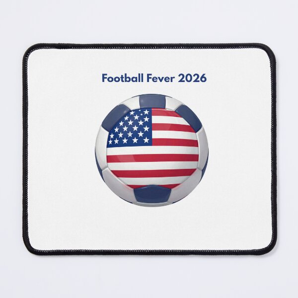 Item preview, Football Fever 2026 | Soccer Fan Graphic Design designed and sold by gluxdesing.