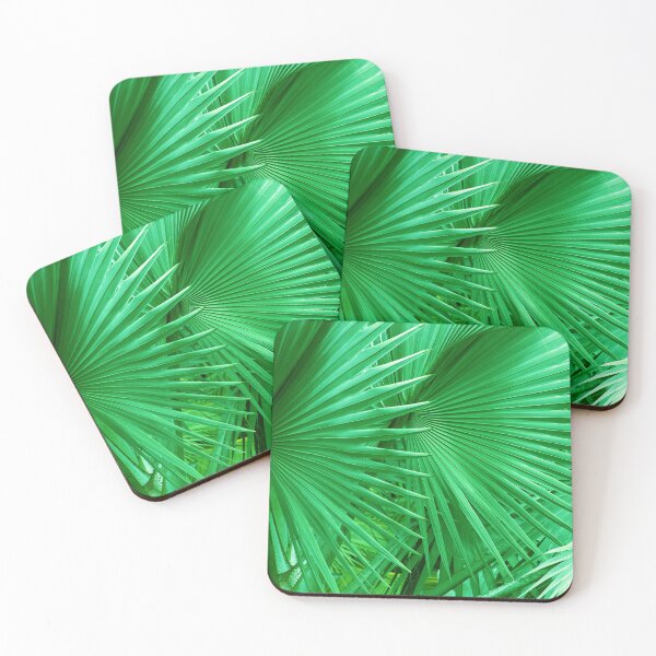 Item preview, Exotic Palm Leaves In Lush Tropical Green designed and sold by DEC02.