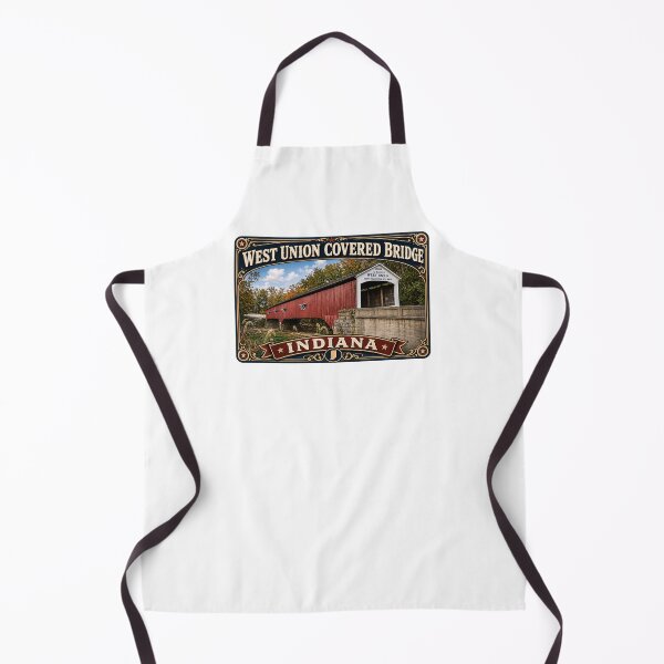 Item preview, West Union Covered Bridge Rustic designed and sold by gotucoveredart.