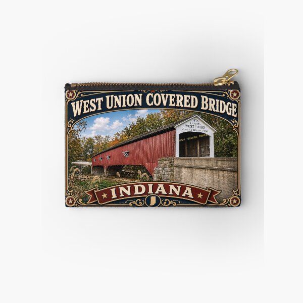 Item preview, West Union Covered Bridge Rustic designed and sold by gotucoveredart.