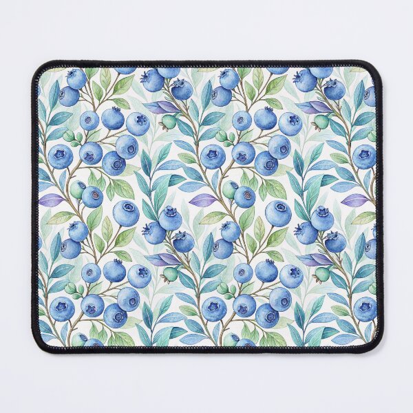 Item preview, Blueberries Pattern designed and sold by DigiArtBay.