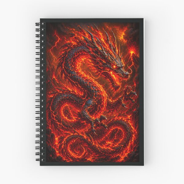 Item preview, ⚡ ELEMENTAL DRAGONS COLLECTION ⚡- MAGMA designed and sold by WheelieGdArt.