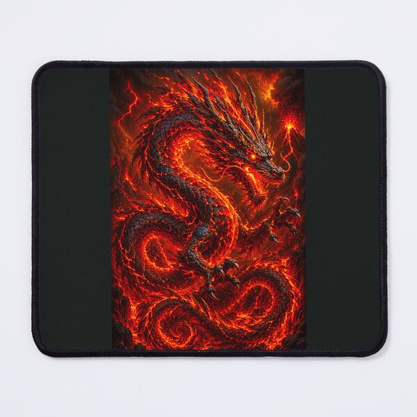 Item preview, ⚡ ELEMENTAL DRAGONS COLLECTION ⚡- MAGMA designed and sold by WheelieGdArt.
