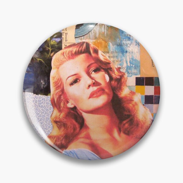 Artikelvorschau, Rita Hayworth in Blau entworfen und verkauft von collageDP.