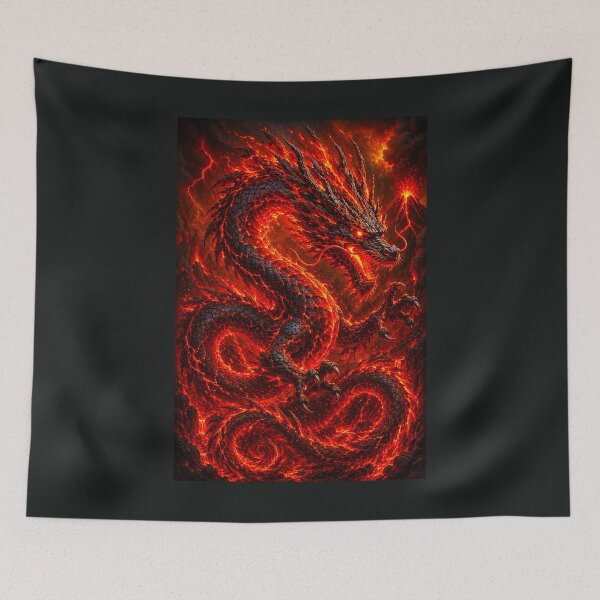 Item preview, ⚡ ELEMENTAL DRAGONS COLLECTION ⚡- MAGMA designed and sold by WheelieGdArt.