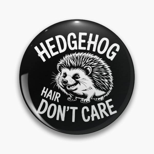 Item preview, Hedgehog Hair Don't Care designed and sold by theartfulaspie.