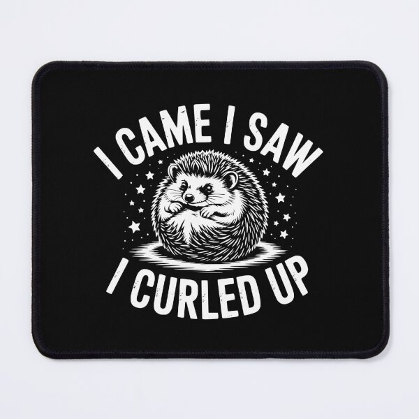 Item preview, I Came I Saw I Curled Up designed and sold by theartfulaspie.