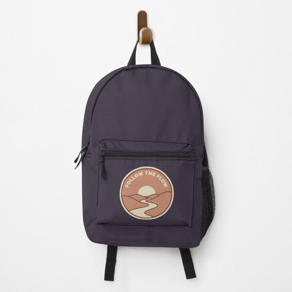 Item preview, Minimalist Follow The Flow Retro Terracotta Sunset designed and sold by Nikola Dio.