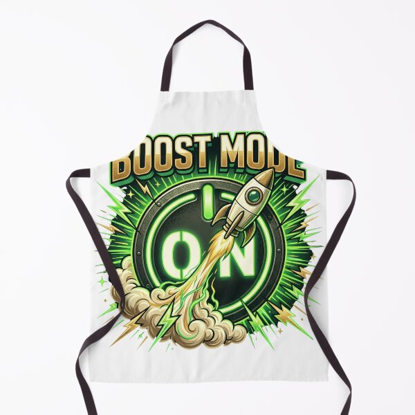 Item preview, Boost Mode On Power Button Rocket Gaming Motivation T-Shirt Art designed and sold by Presshue.