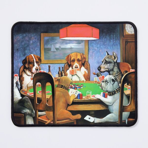 Item preview, Dogs Playing Poker - Cassius Marcellus Coolidge designed and sold by Jon-Baran.