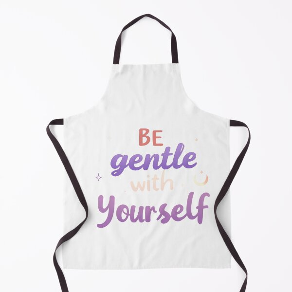 Item preview, Be Gentle With Yourself sunset gradient dreamy self care gift designed and sold by language-des.