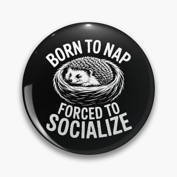 Item preview, Born To Nap Forced To Socialize designed and sold by theartfulaspie.
