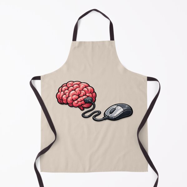 Item preview, Connected Mind – Computer Mouse and Brain Geek Technology Design designed and sold by WordPlayStudio.