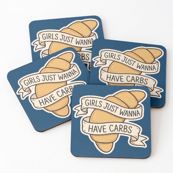 Item preview, Girls just wanna have carbs designed and sold by popsessiveart.