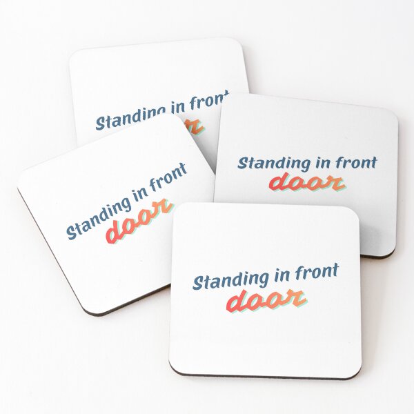 Item preview, Standing in front door designed and sold by ArtistTejal.