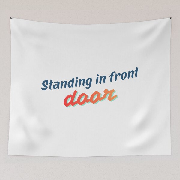 Item preview, Standing in front door designed and sold by ArtistTejal.