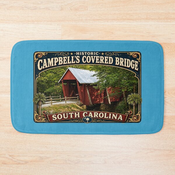 Item preview, Campbell's Covered Bridge Rustic designed and sold by gotucoveredart.