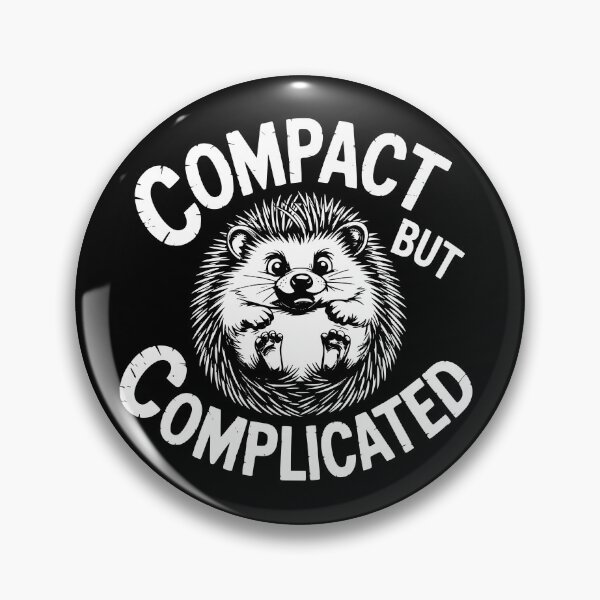Item preview, Compact But Complicated designed and sold by theartfulaspie.