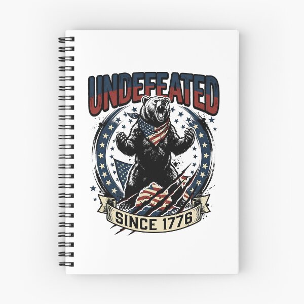 Item preview, Undefeated Since 1776 Retro USA Patriotic Fourth Of July Humor designed and sold by get55shirt.